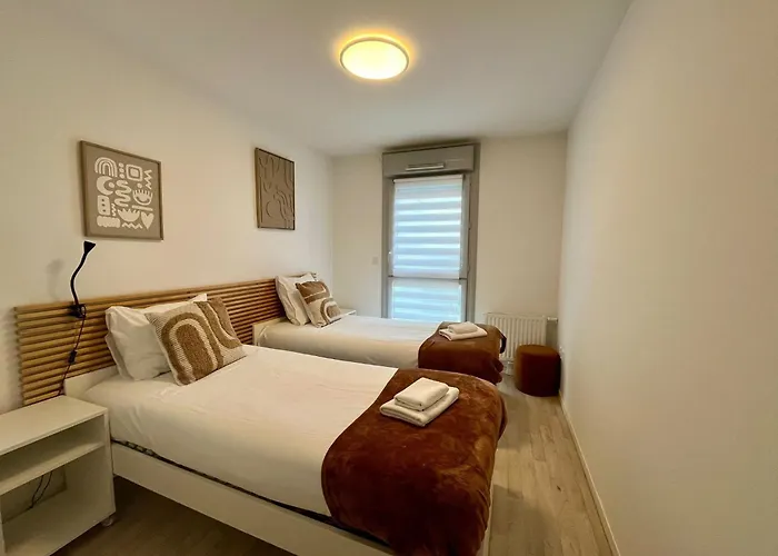 Marcel - Avec Parking Proche Atlantis Et Zenith 圣埃尔布兰